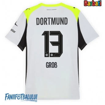 Borussia Dortmund Pascal Gross #13 Tricou Fotbal Replică 2025-26 Barbati Deplasare